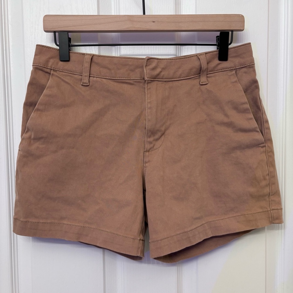 Camel Stretch Tailored Shorts | Banana Republic 6